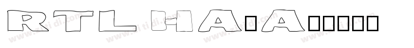 RTL Hajar字体转换